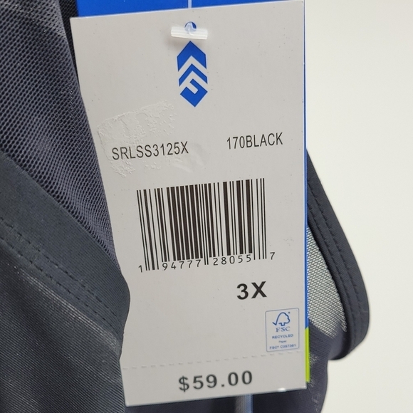 Free Country Womens Paradise Tankini Swimsuit Top Size 3x - Picture 8 of 15